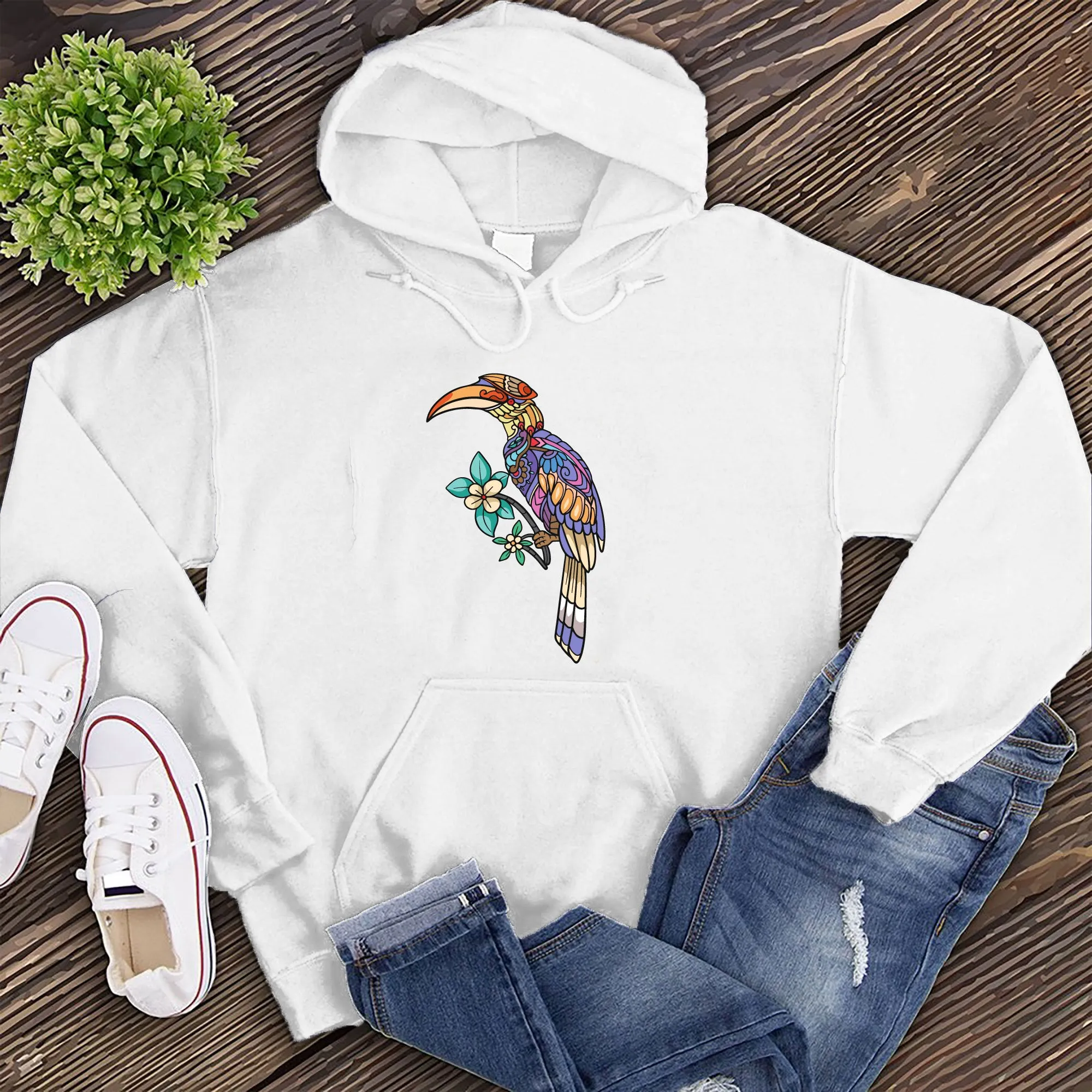 Mosaic Toucan Hoodie