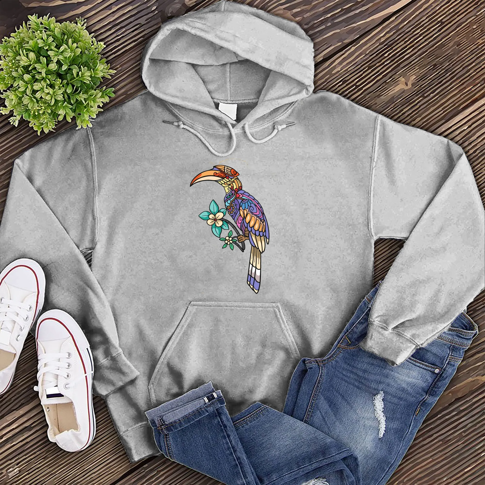 Mosaic Toucan Hoodie