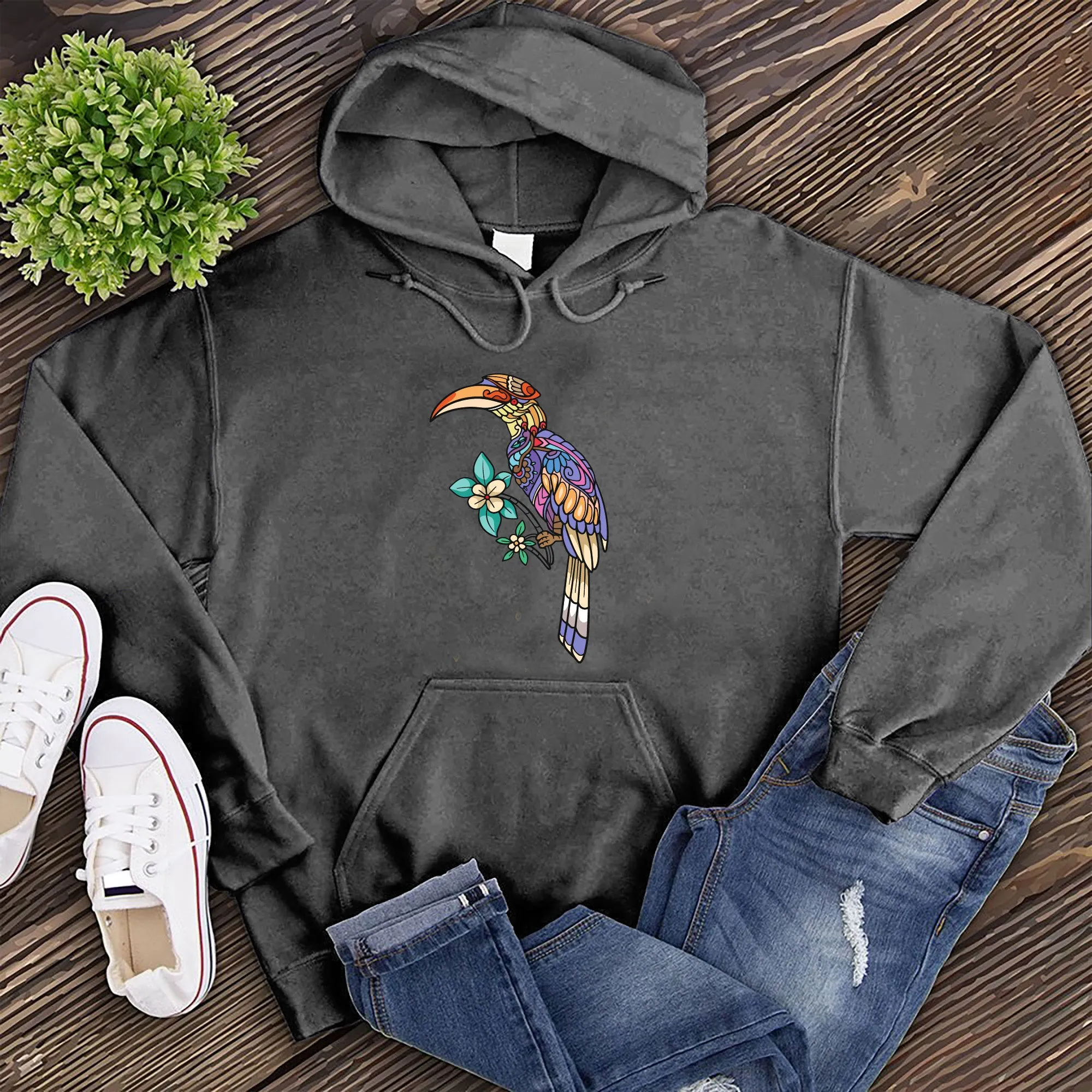 Mosaic Toucan Hoodie