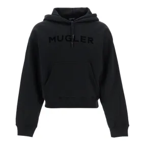 Mugler fleece sweatshirt with