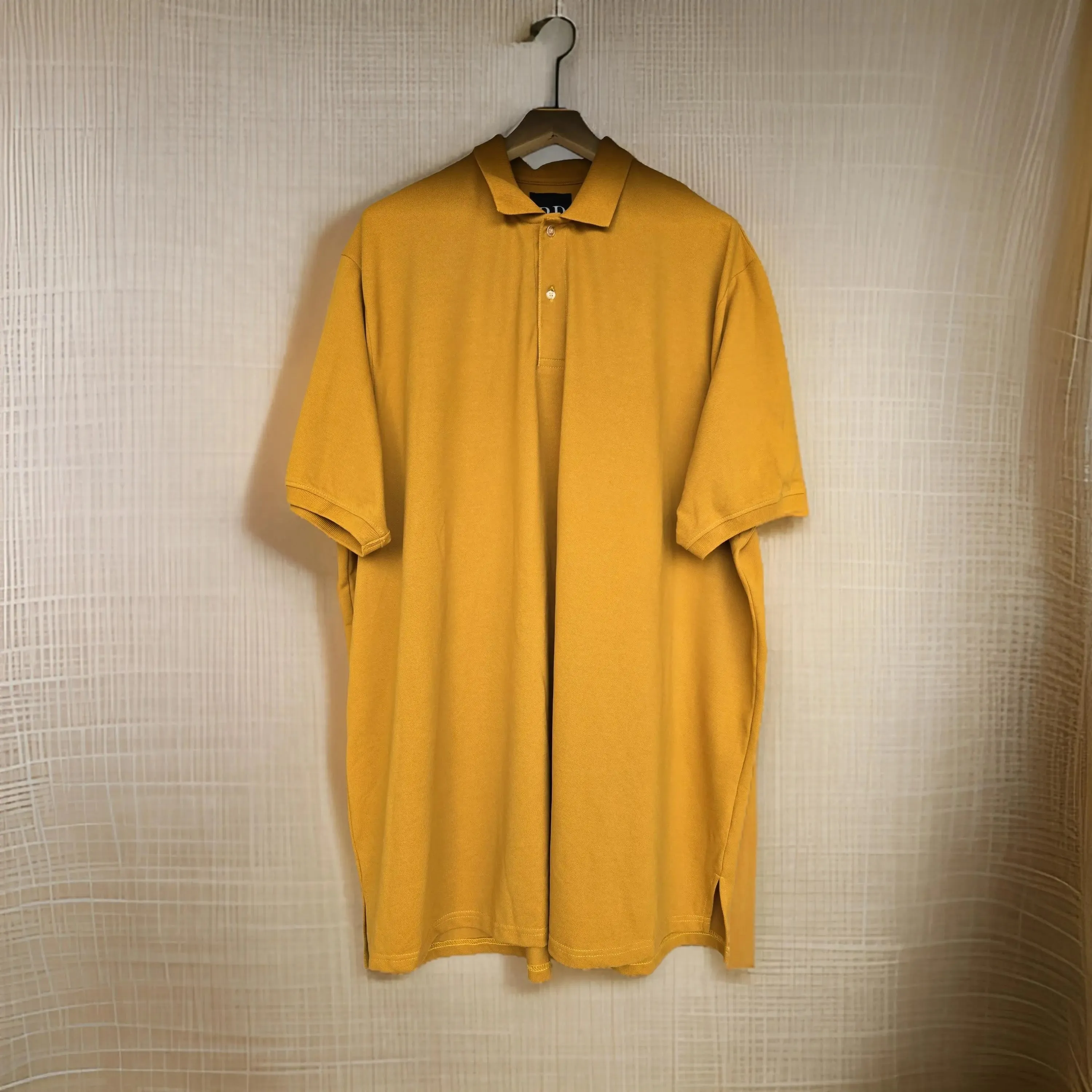 Mustard Yellow Polo Tshirt (Cotton Blend)