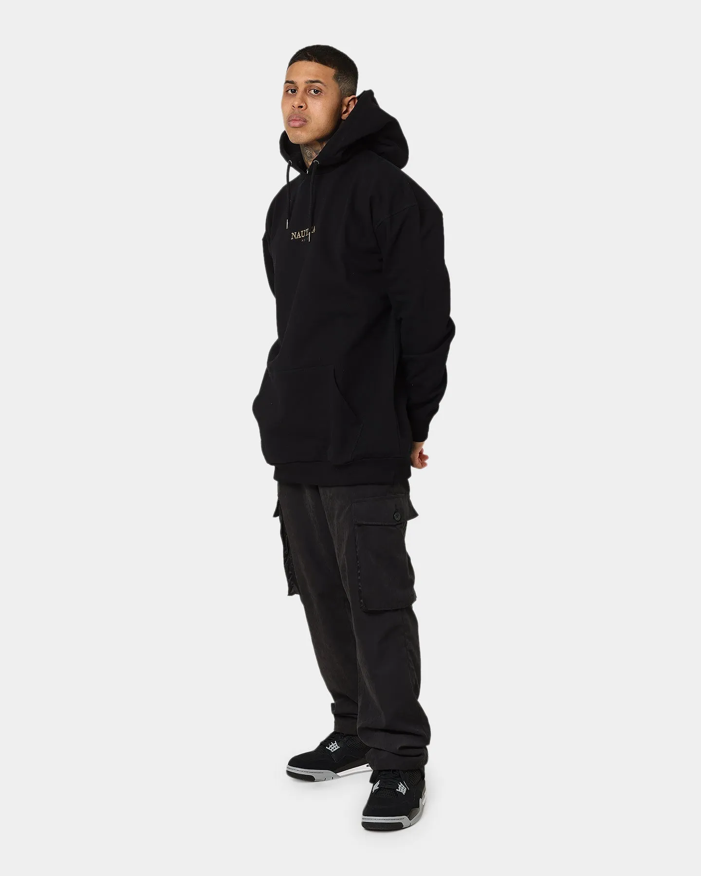 Nautica Pacific Hoodie Black/Gold