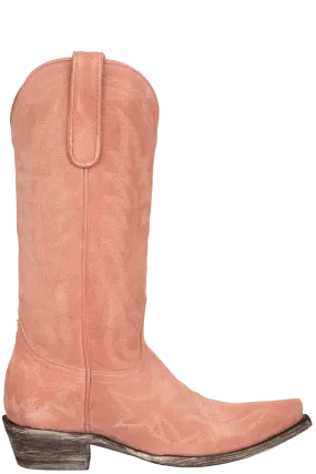 Old Gringo Women's Suede Nevada Cowgirl Boots - Pink