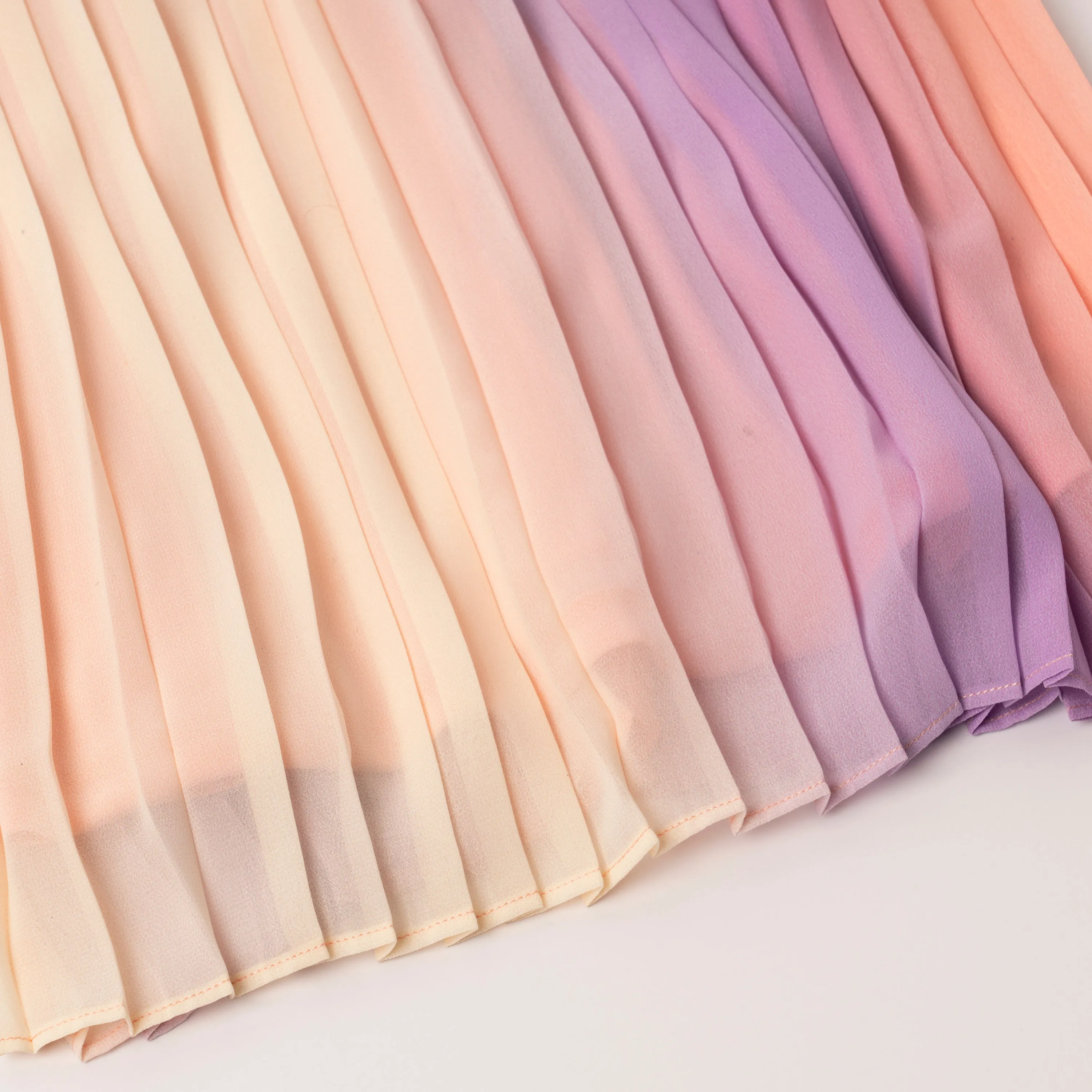 Ombre Pleated Dress