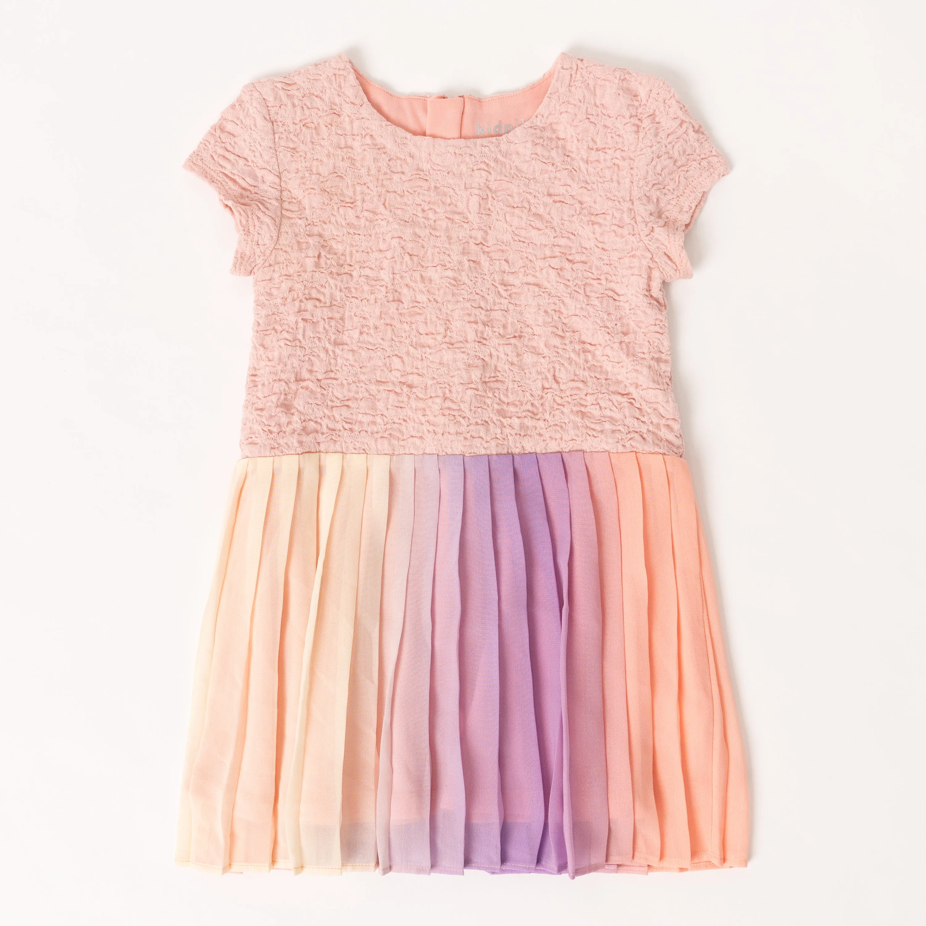 Ombre Pleated Dress