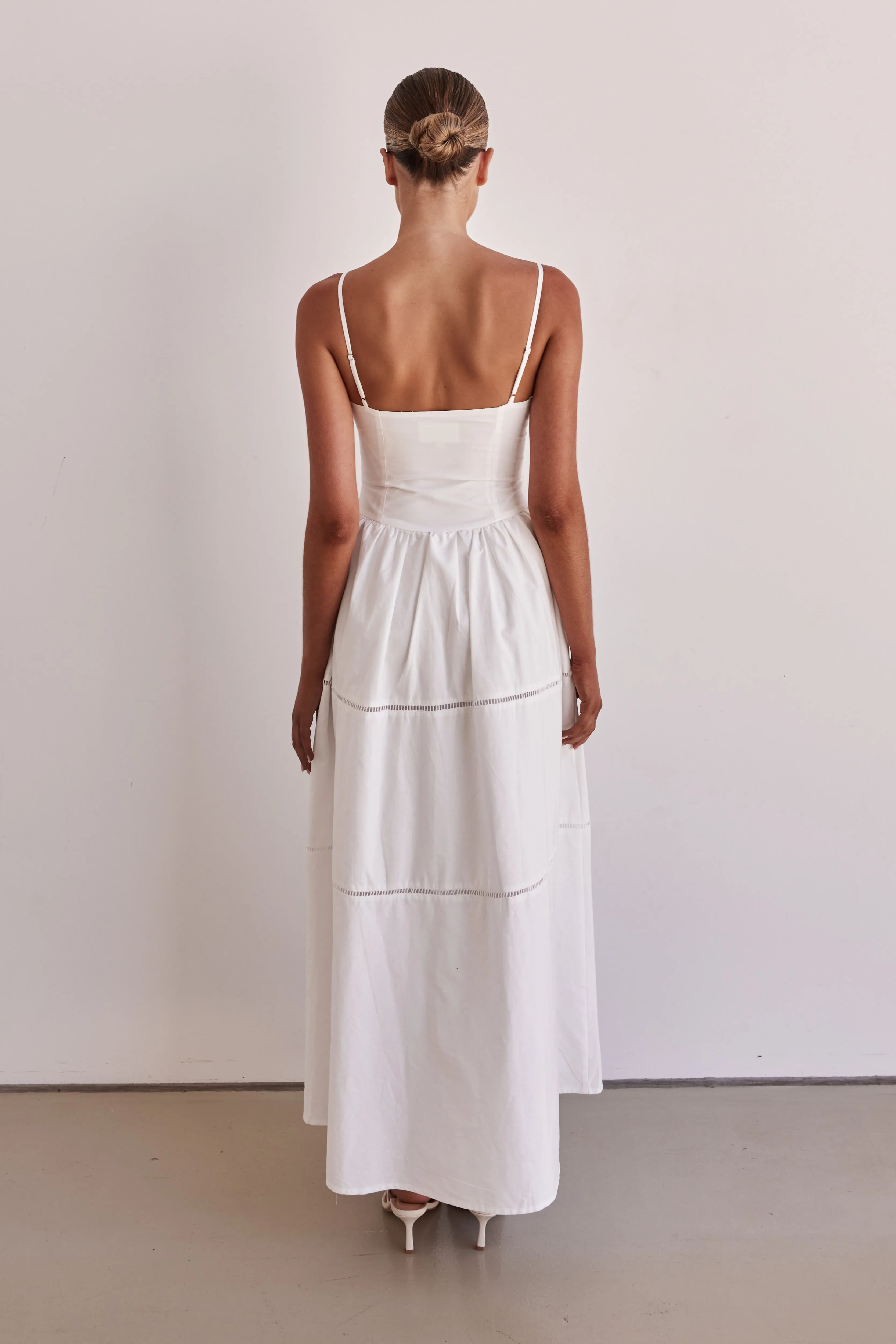 Paolo Maxi Dress (White)