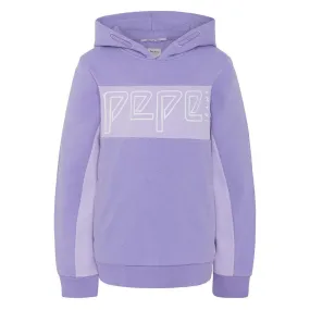 Pepe Jeans Teen Girls Apala Hoodie Violet