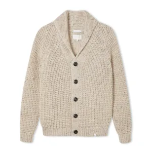 Peregrine Waffle Shawl Cardigan Made in England WC5686