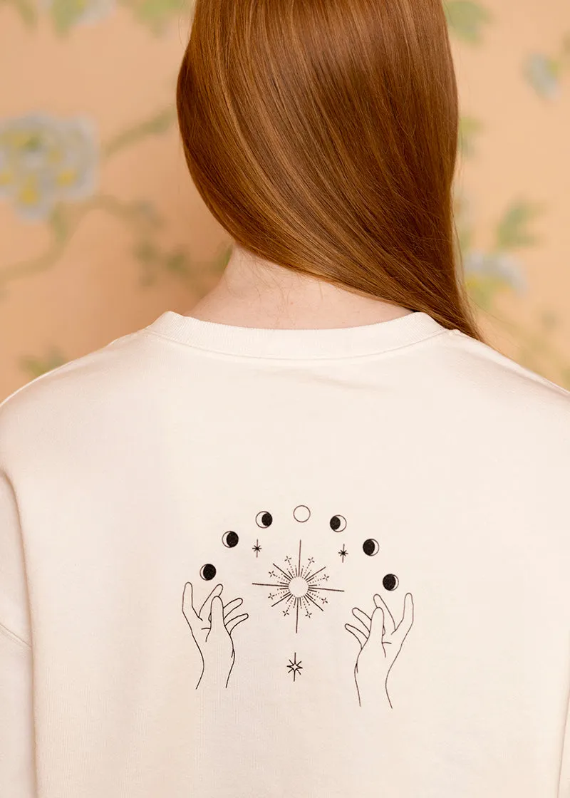 Phases of the Moon Crewneck Sweatshirt