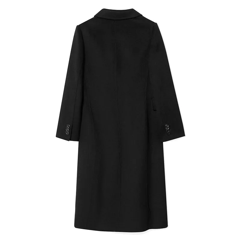 Pure Cashmere Double-Faced Women Coat