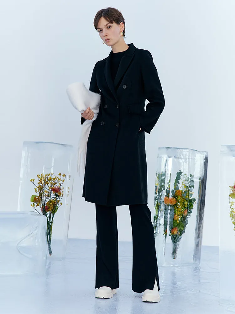 Pure Cashmere Double-Faced Women Coat