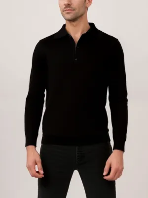 Recycled Long Sleeve Polo