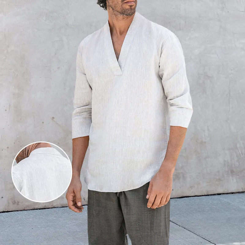 Resort Cotton Linen Shirt