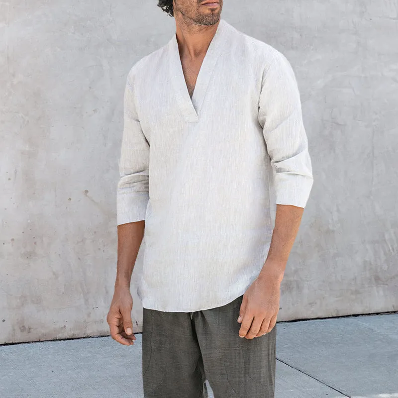 Resort Cotton Linen Shirt