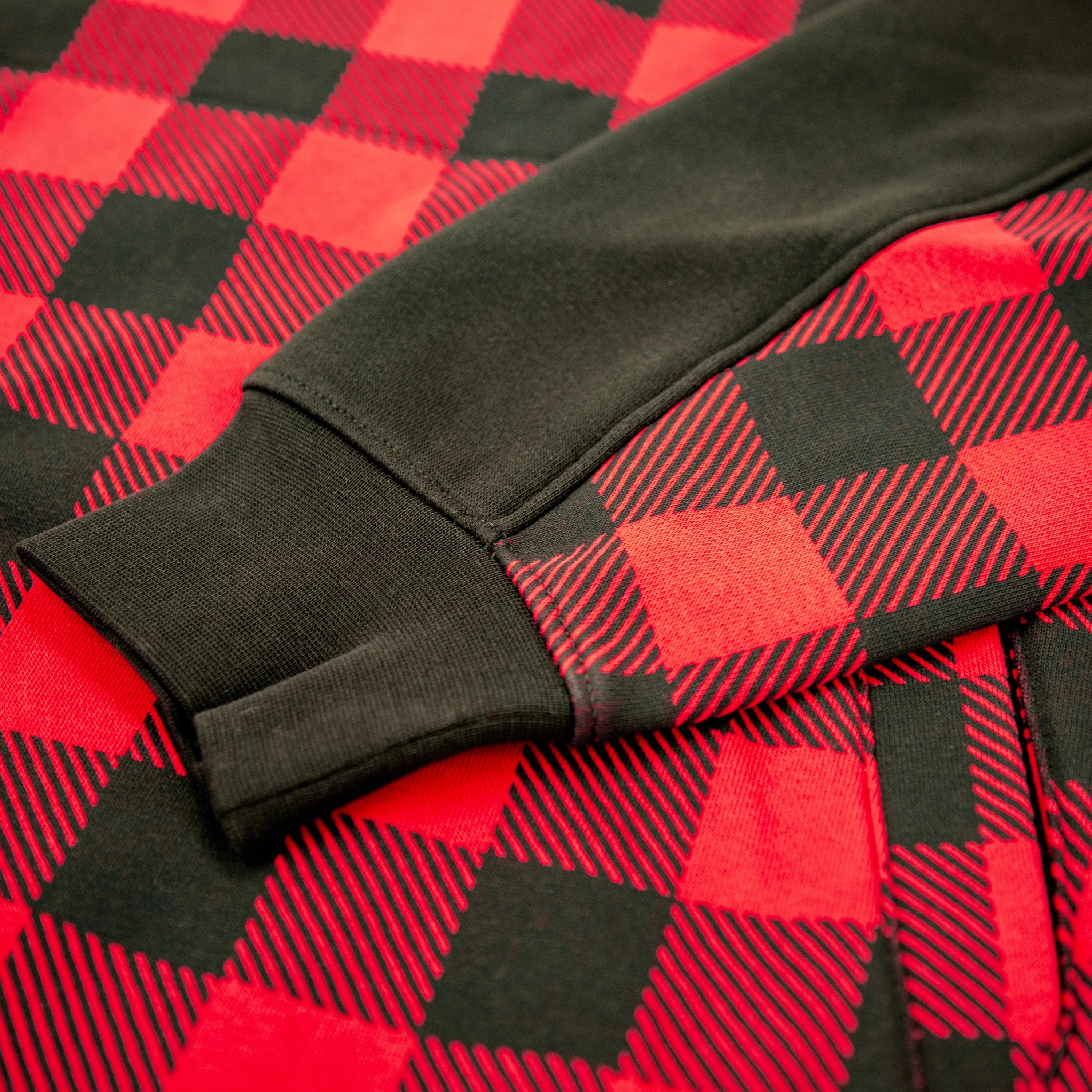 Retro Buffalo Plaid Hoodie