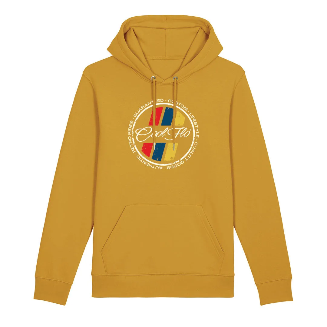 Retro Stripes Ochre Hoody