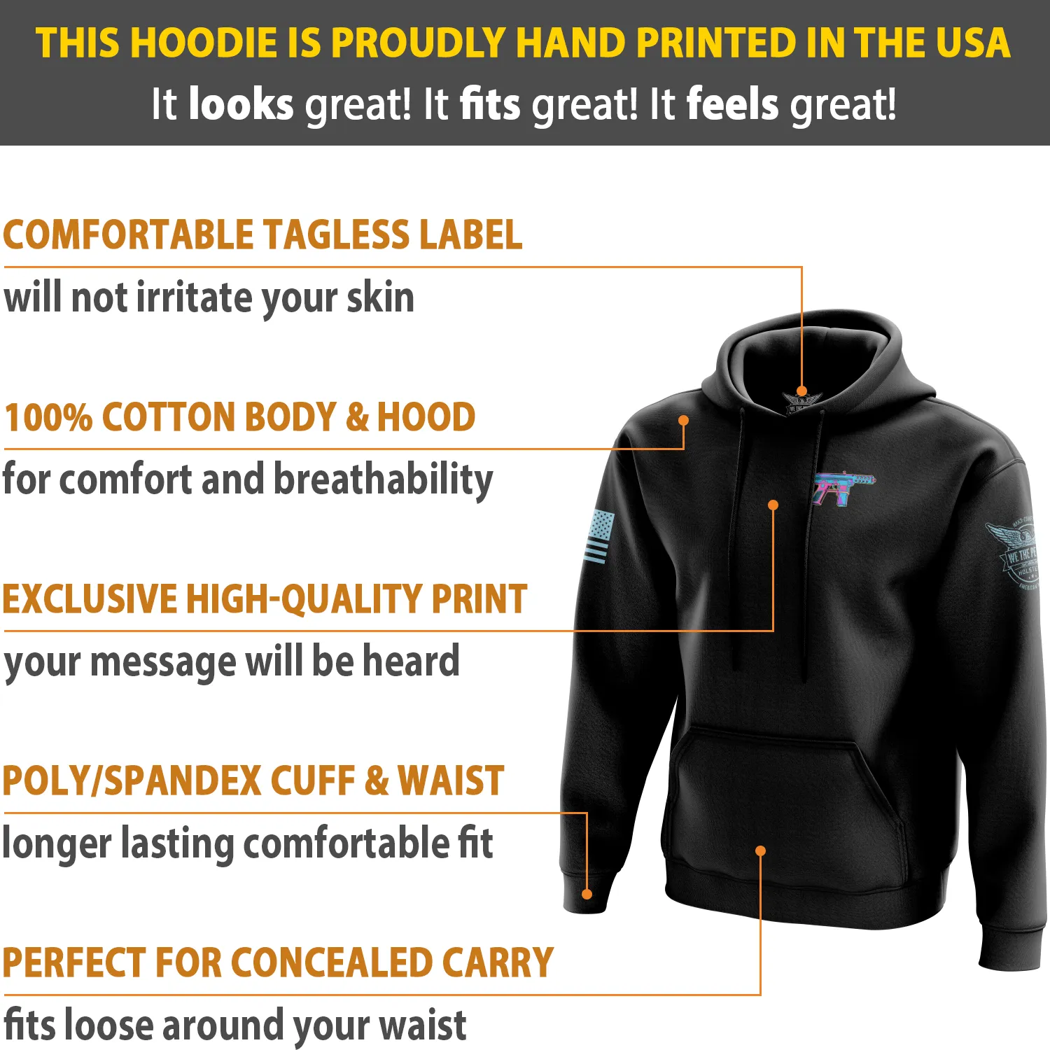 Retro Wave Tec9 Hoodie