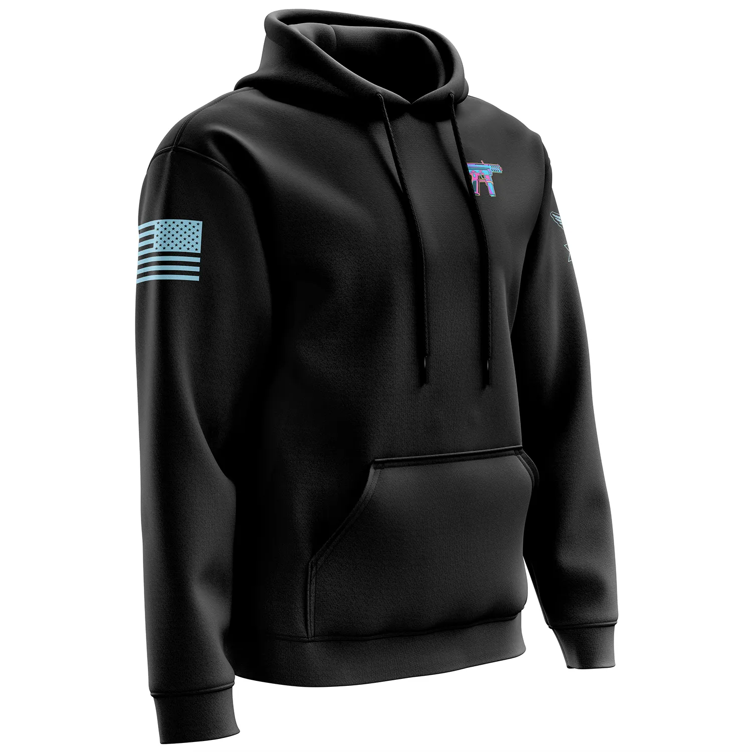 Retro Wave Tec9 Hoodie