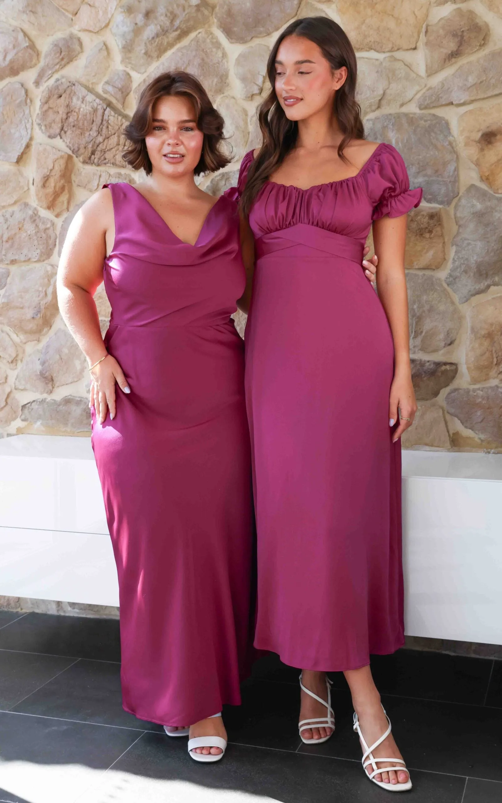 Schiffer Maxi Dress - Plum