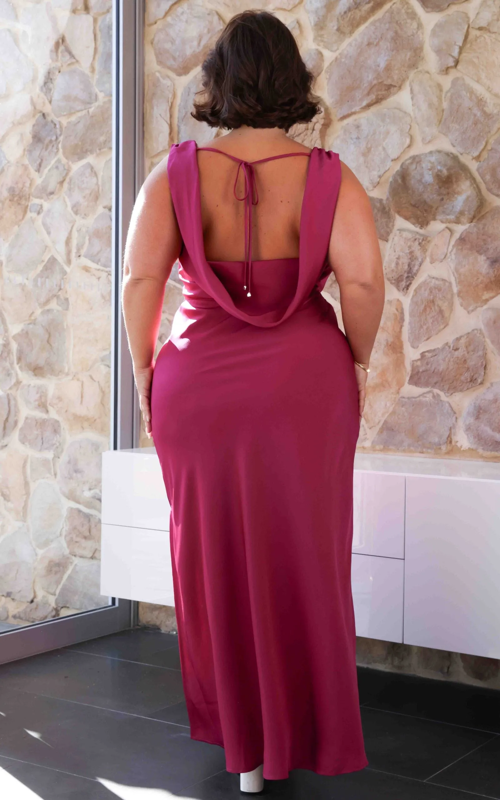 Schiffer Maxi Dress - Plum