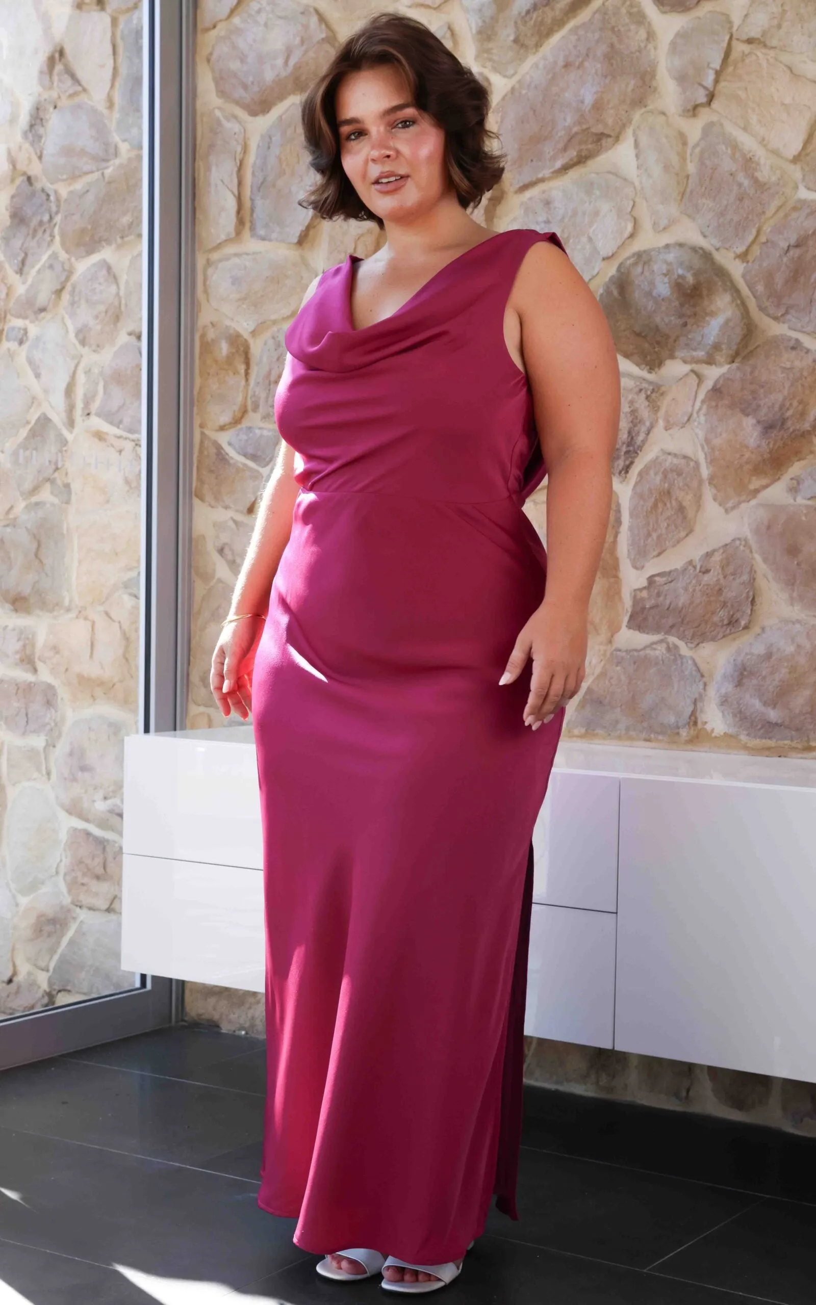 Schiffer Maxi Dress - Plum