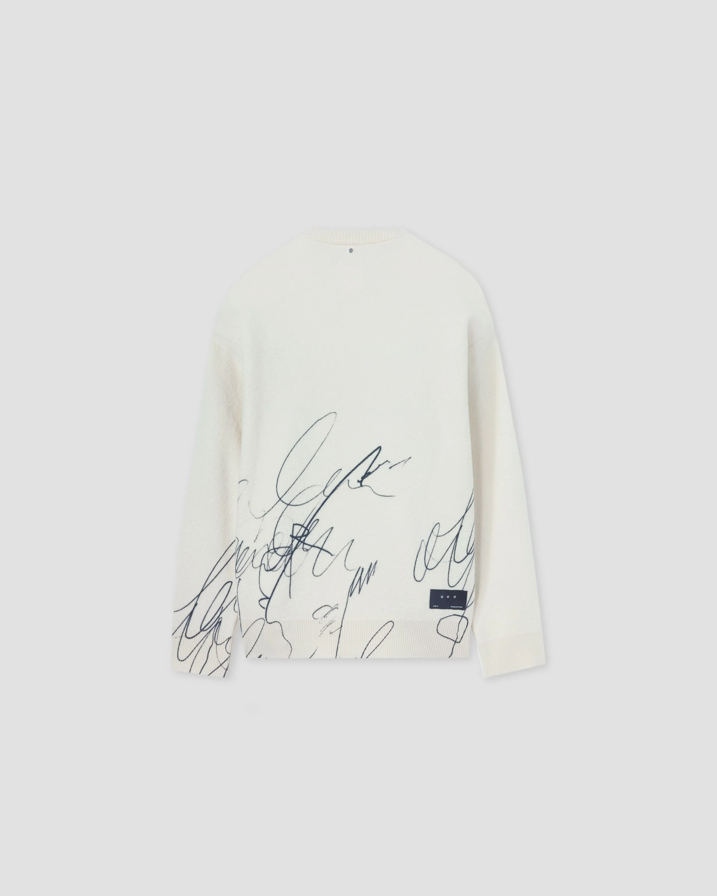 SCRIBBLE CREWNECK