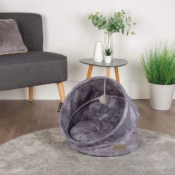 Scruffs Kensington Cat Bed - Grey