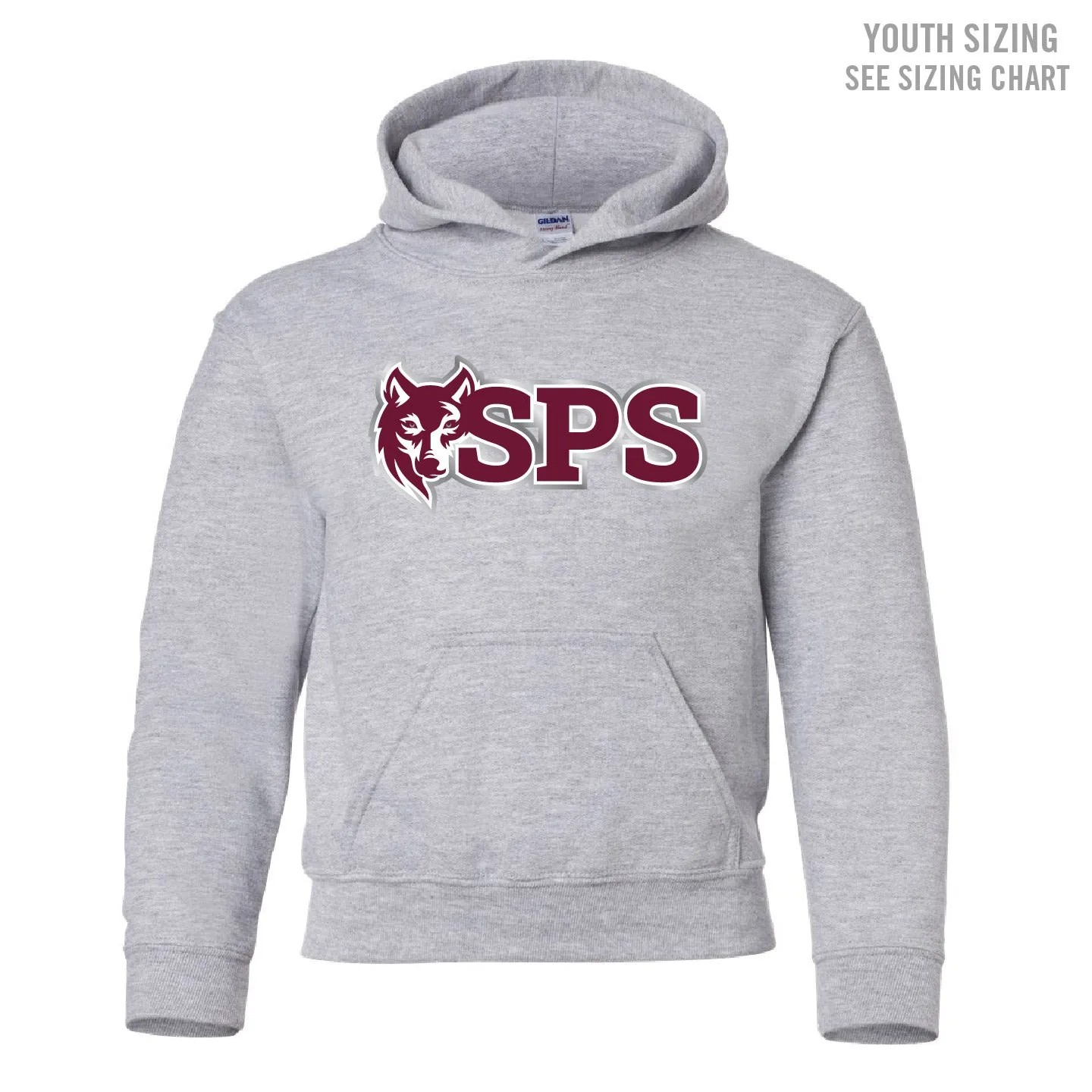 Seven Persons School YOUTH Pullover Hoodie (SPST002-Y2500)