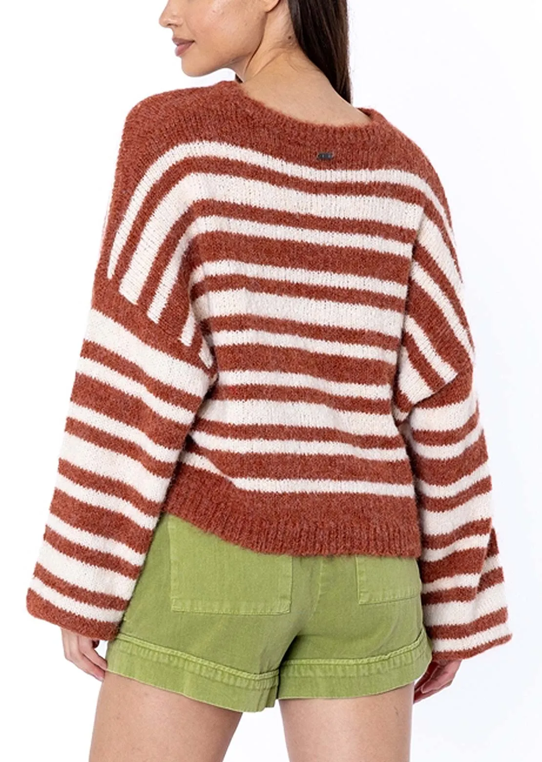 Sisstr Women's Ocean Shores Stripe Sweater