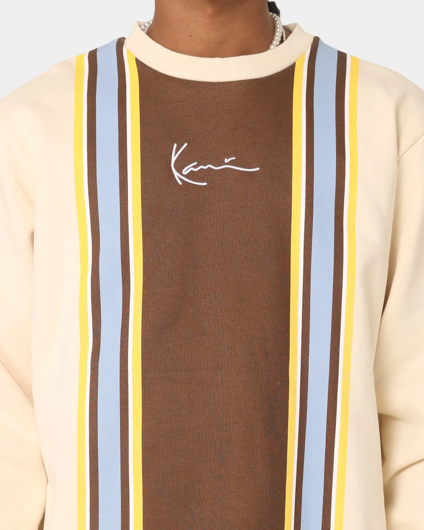 Small Signature Stripe Crew