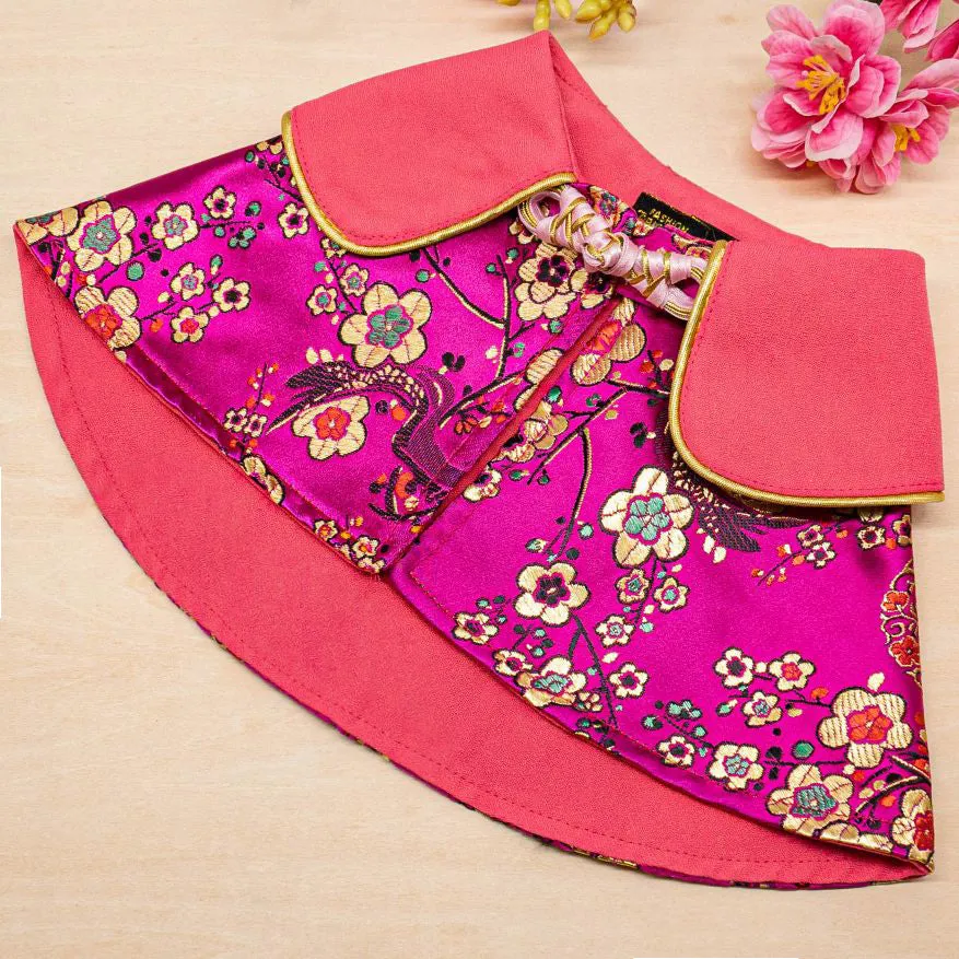 Spring Of Blossoms in Fuchsia CNY Cape