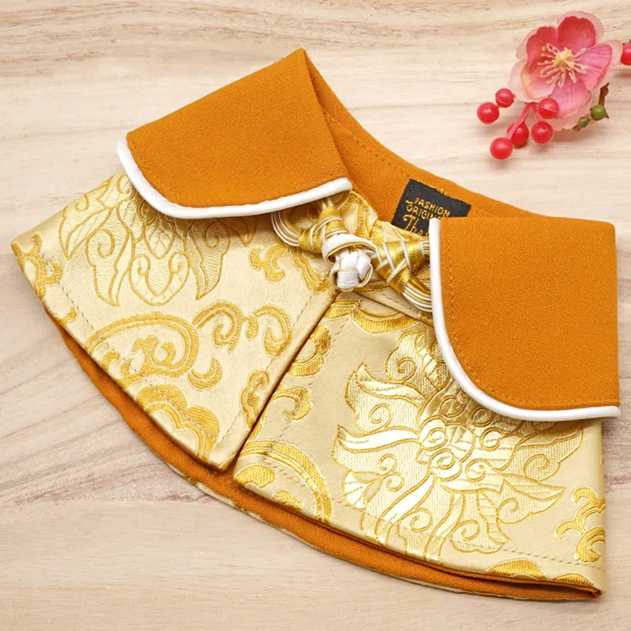 Spring Of Treasures in Golden Mustard CNY Cape