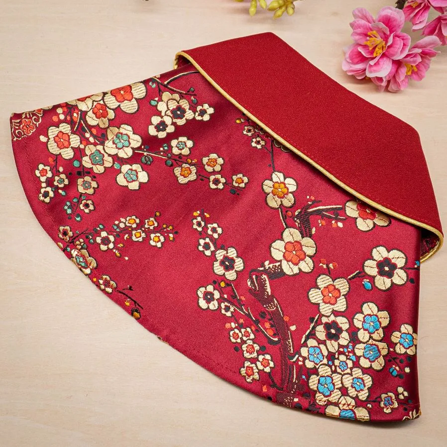 Spring Of Vitality in Garnet Gold Blossom CNY Cape