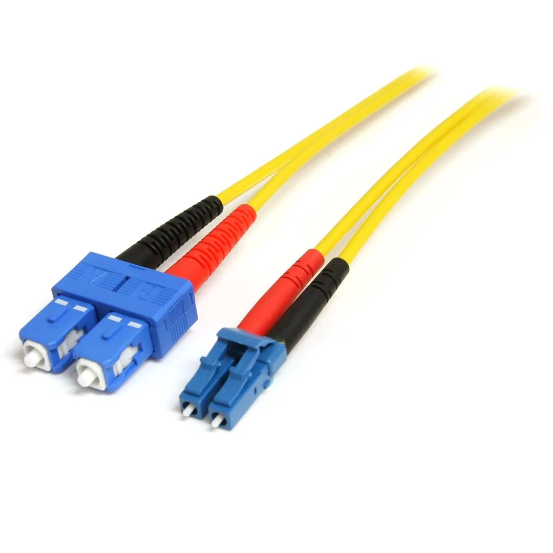 Startech.Com 10M Fiber Optic Cable - Single-Mode Duplex 9/125 Lszh Fiber Jumper Cord - Lc/Sc