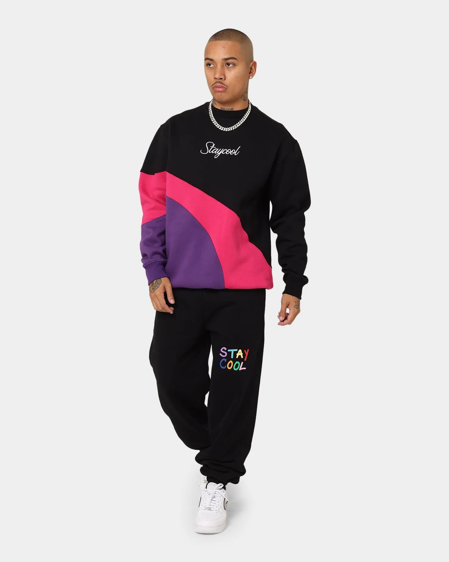 STAYCOOLNYC Racer Sweatshirt Mutli