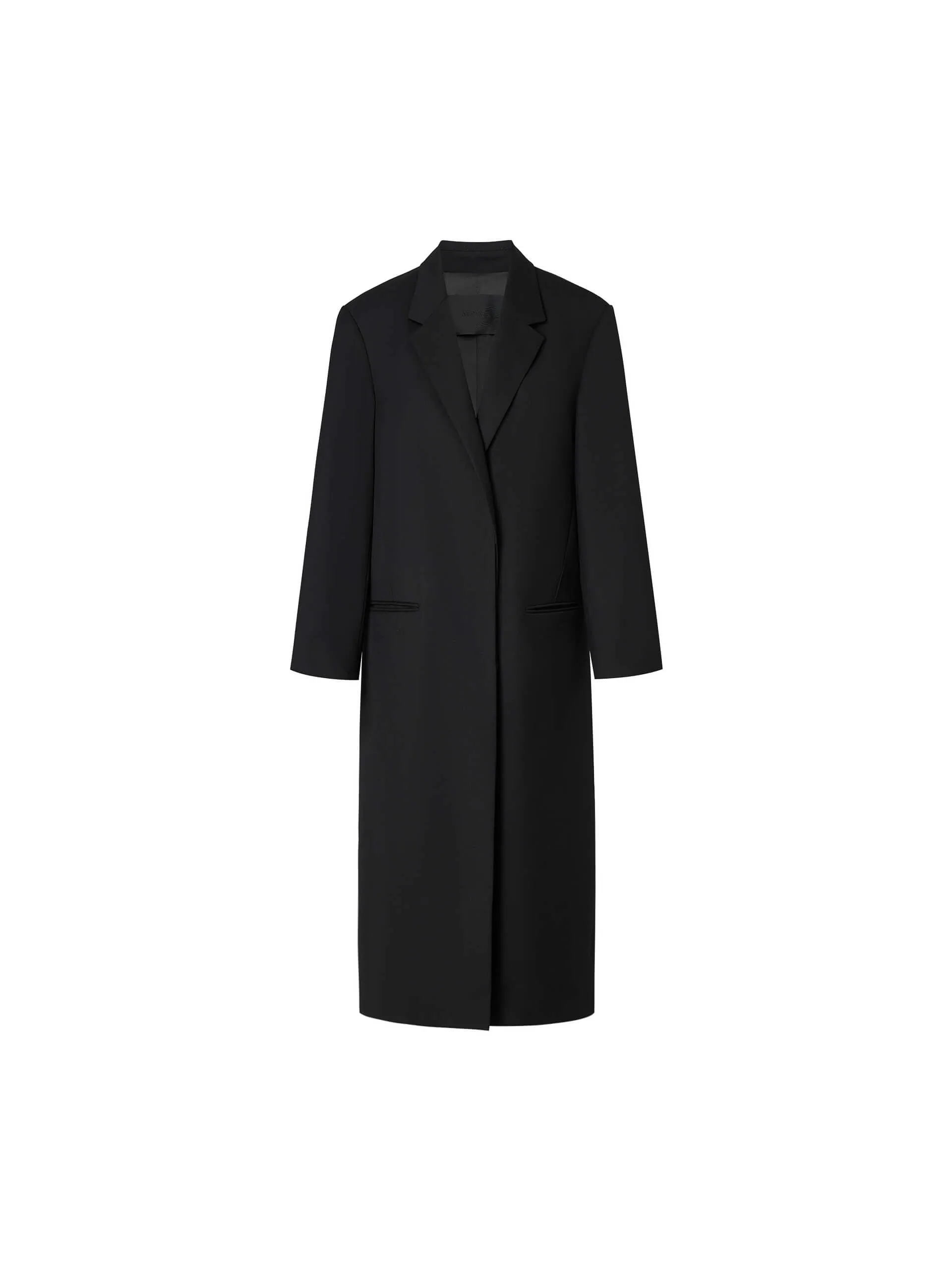 Straight Cut Blazer Coat