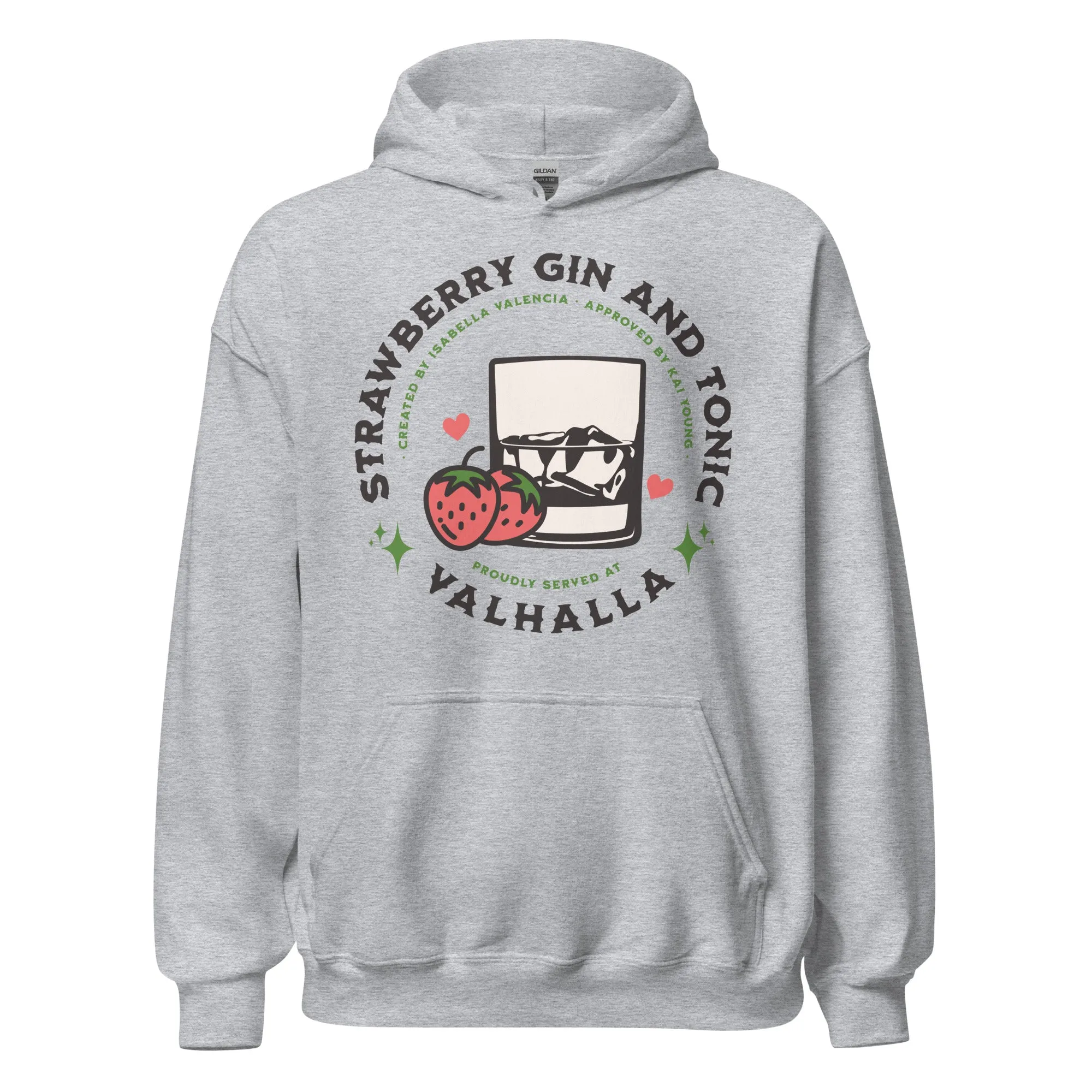 Strawberry Gin and Tonic Isabella and Kai Hoodie