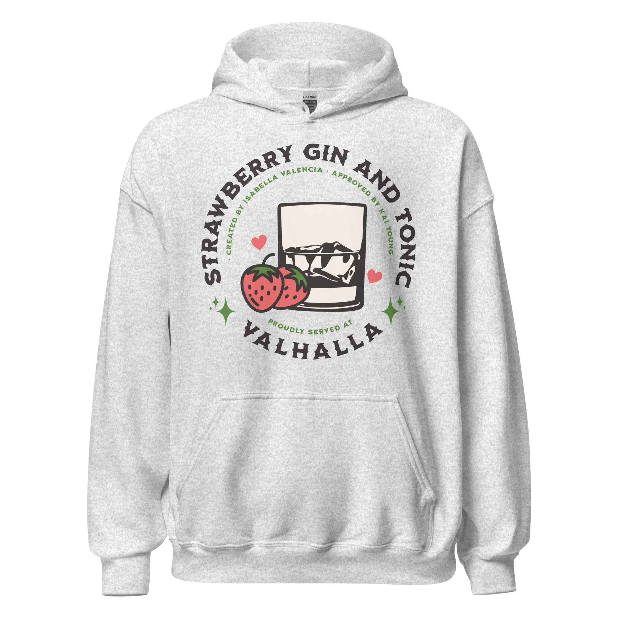 Strawberry Gin and Tonic Isabella and Kai Hoodie