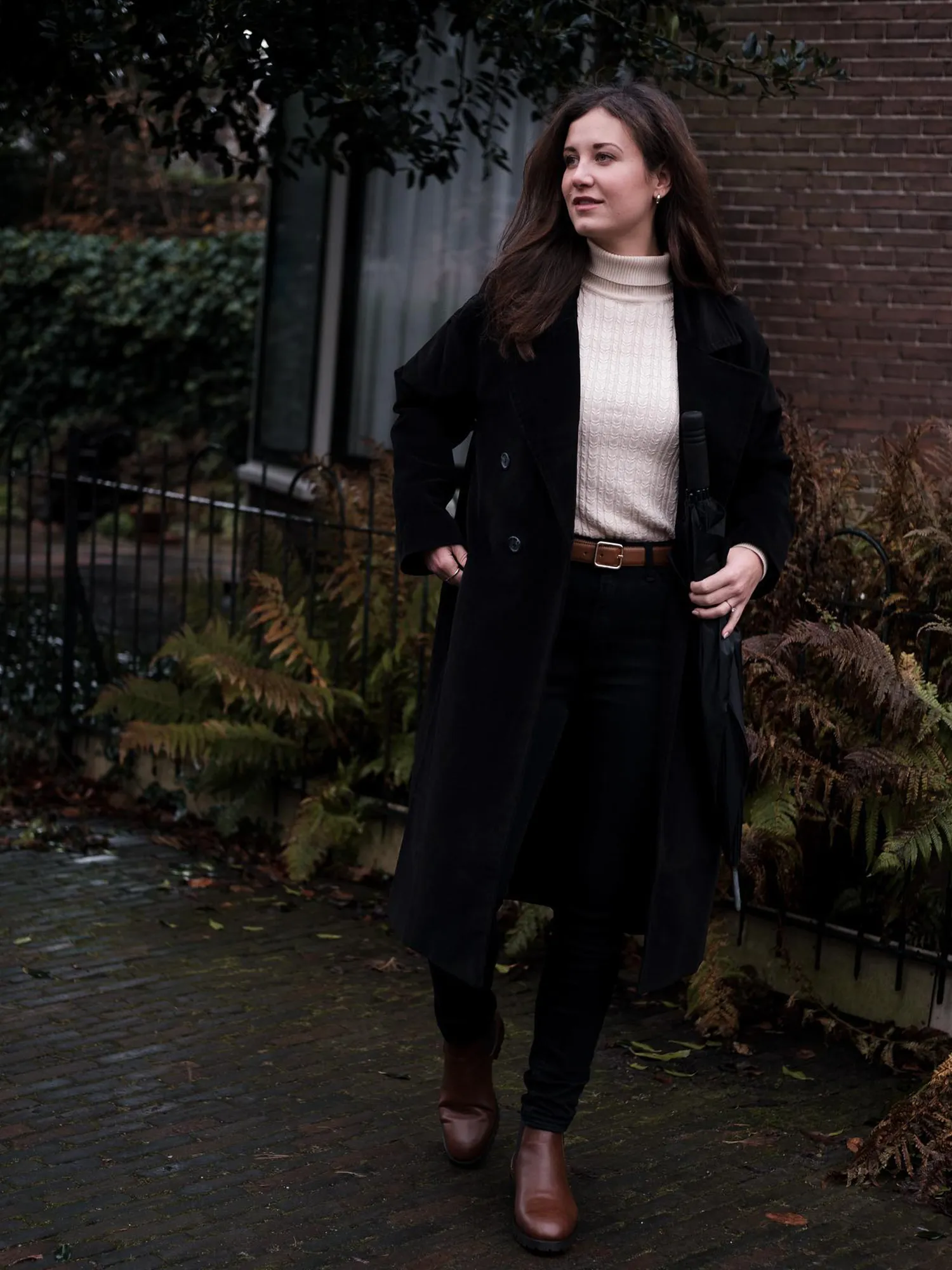 Structured Vegan Wool Coat