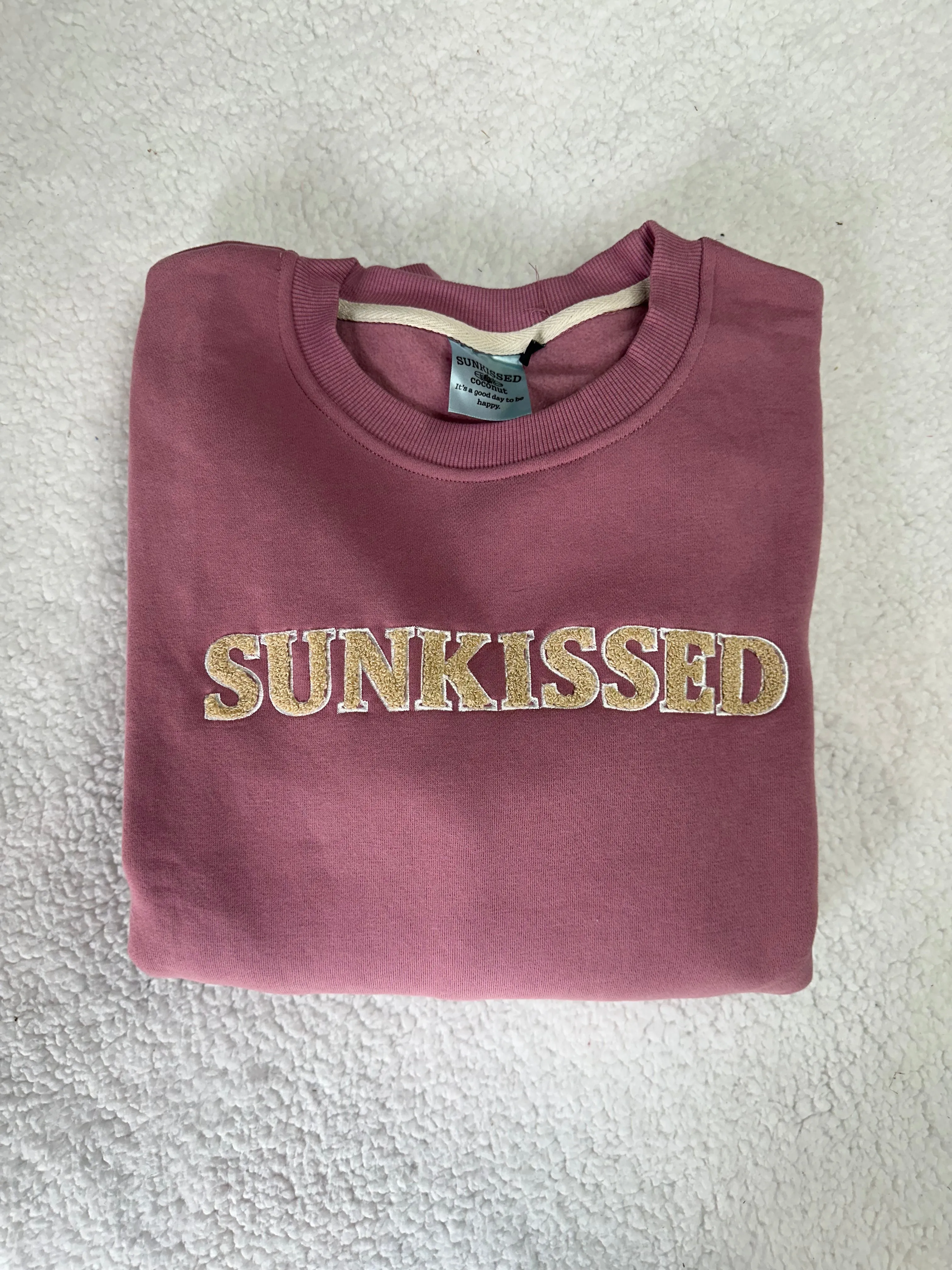 Sunkissed Lounge Sweatshirt Mauve