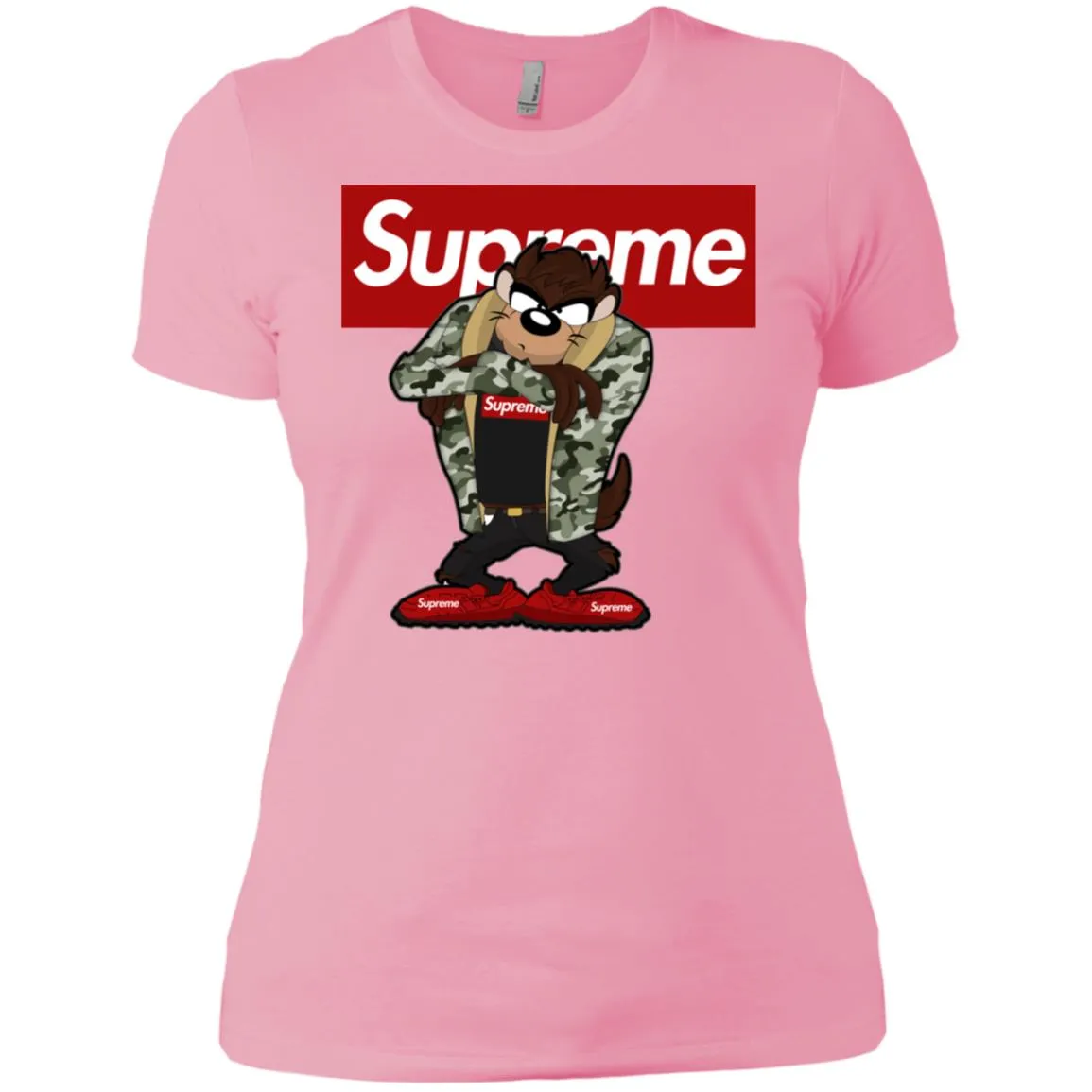 Supreme Hot Bear T-shirt Women Cotton T-Shirt