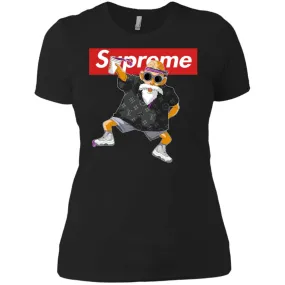 Supreme Kame Sennin Turtle Women Cotton T-Shirt