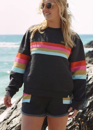 Surf Revival Panelled Sweatshirt