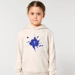 Team GB Kids Graffiti Hoodie Natural