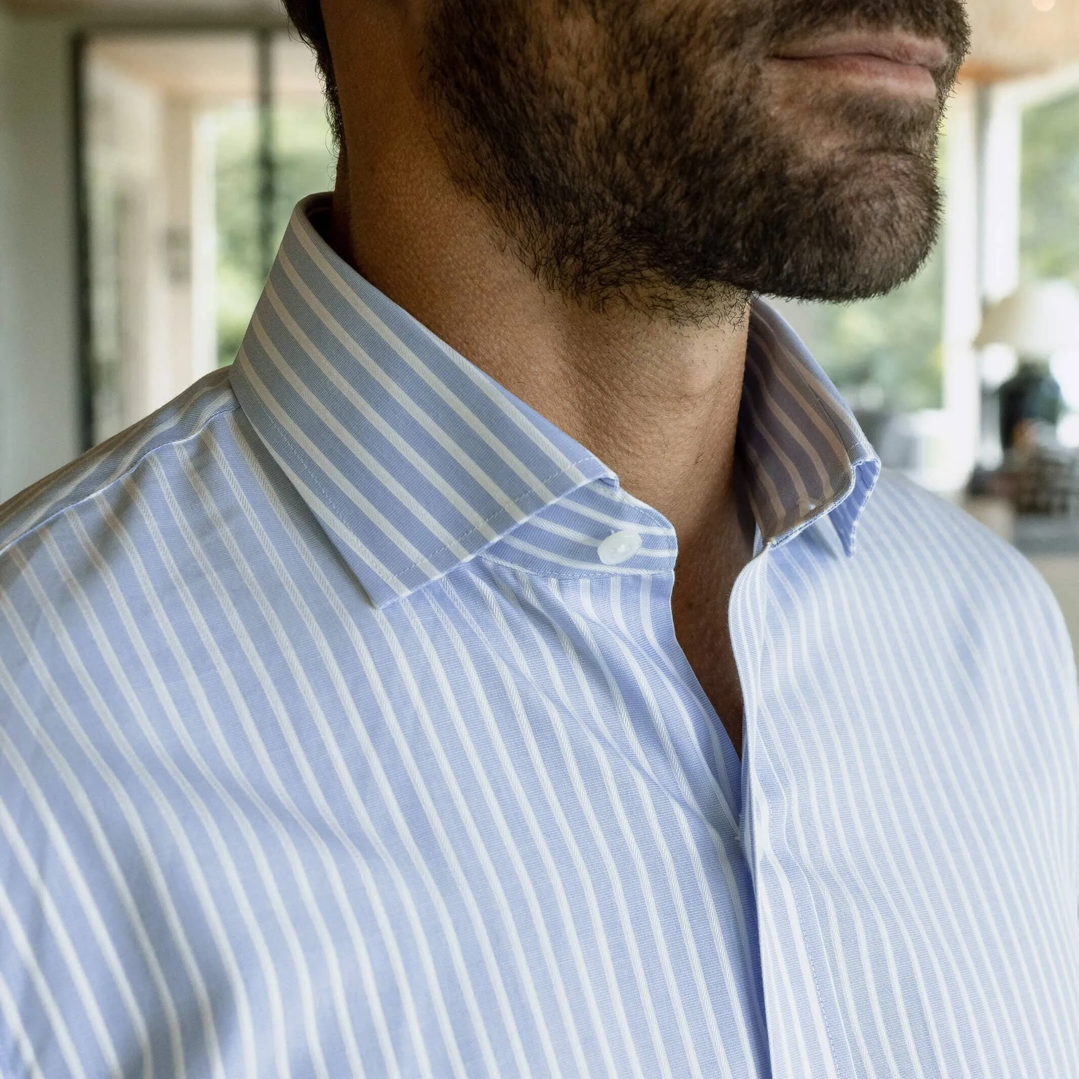 The Light Blue Claywell Custom Shirt