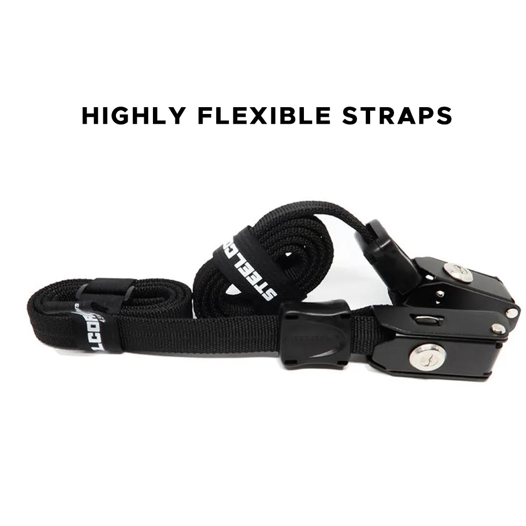 Tie Down Straps - Steelcore Lockable Security Straps