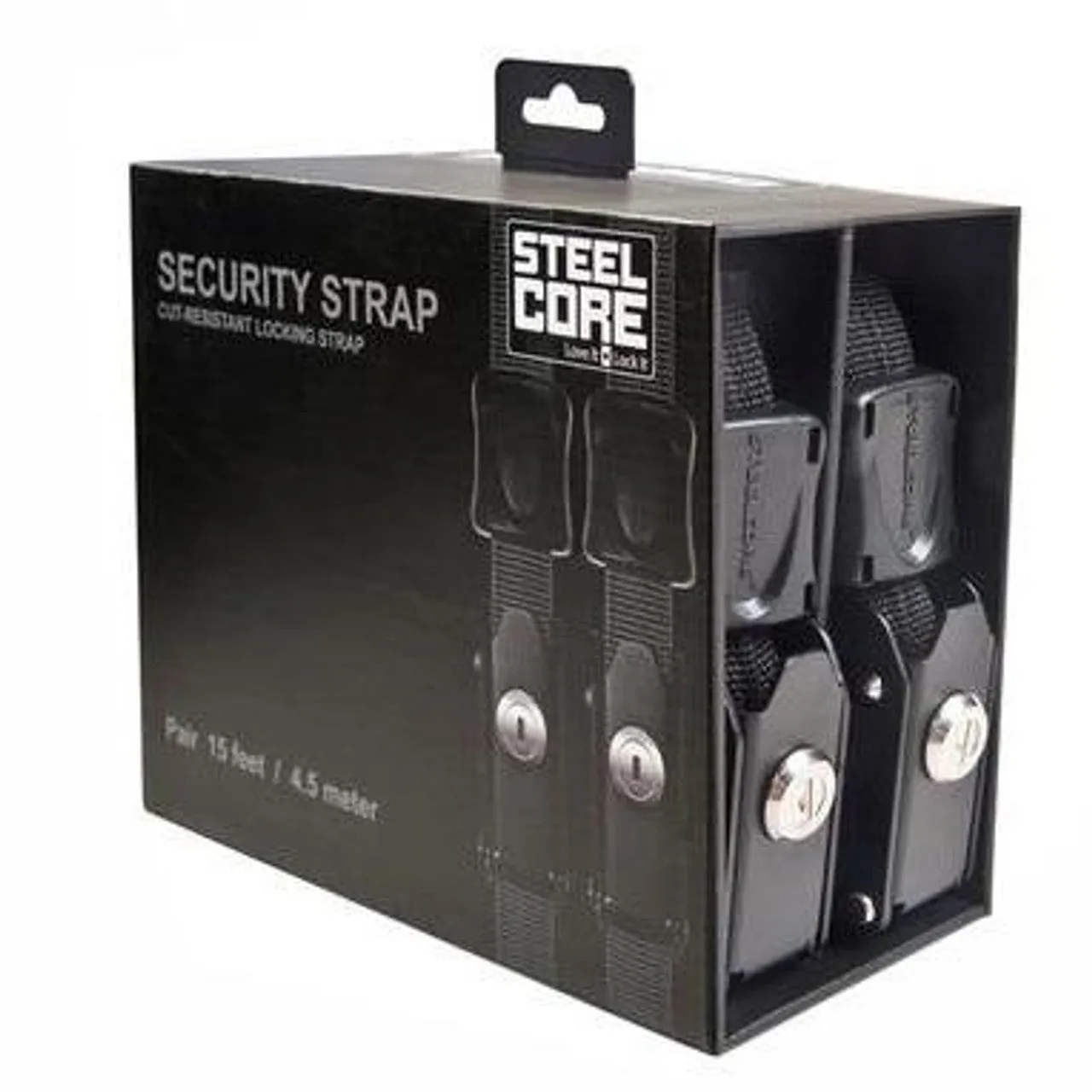 Tie Down Straps - Steelcore Lockable Security Straps