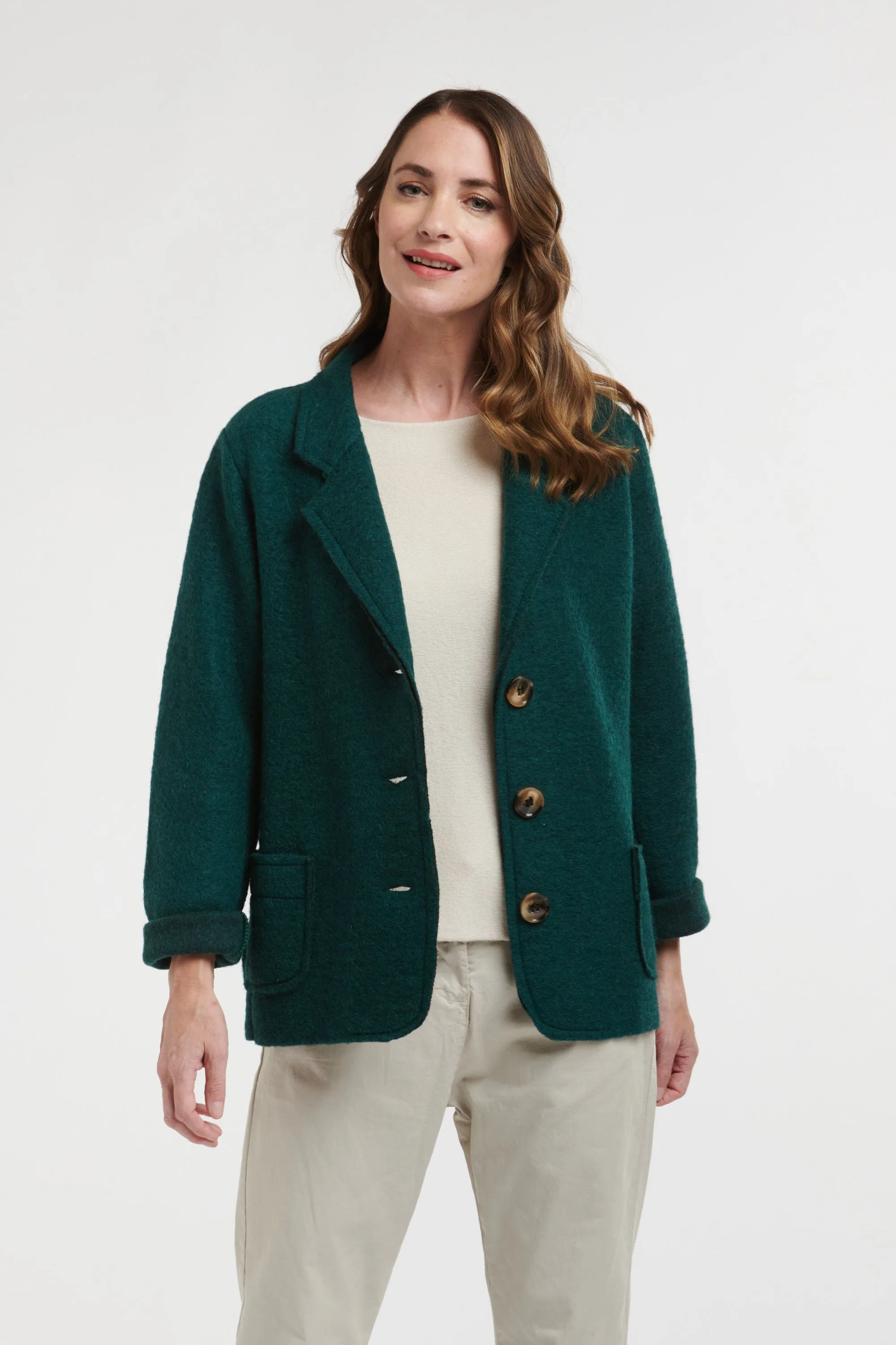 Urban Lux Boiled Wool Jacket