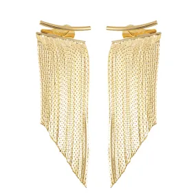 Valentina Long Tassel Earrings