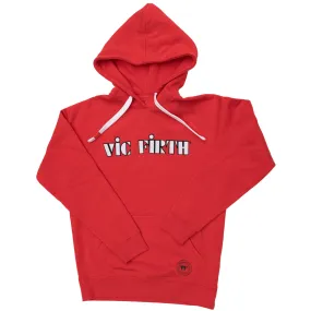 Vic Firth Red Pullover Hoodie